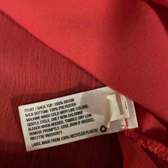 Xhilaration hi low pink flowy tank top Size medium - Picture 11 of 11